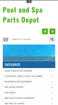 Mobile Screenshot of poolandspapartsdepot.com